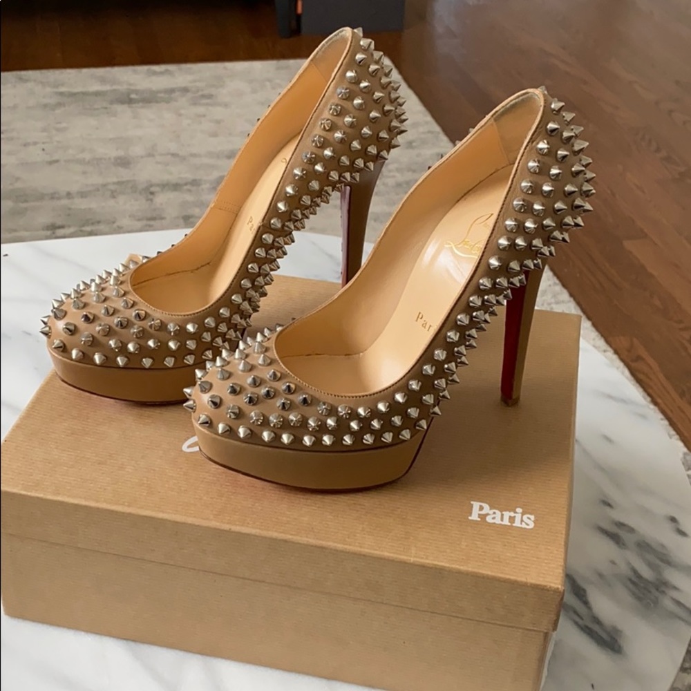 Christian Louboutin Bianca Spike Heels